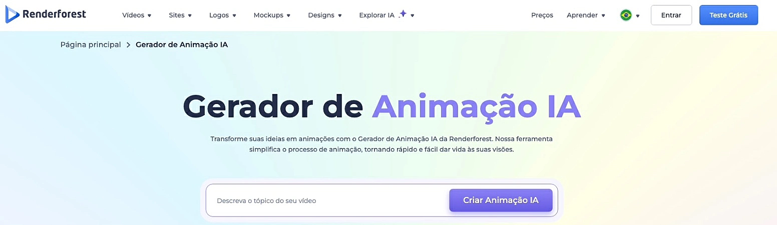 captura de tela do renderfores