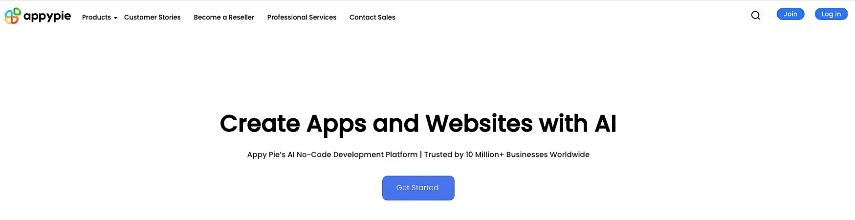 captura de tela do Appy Pie