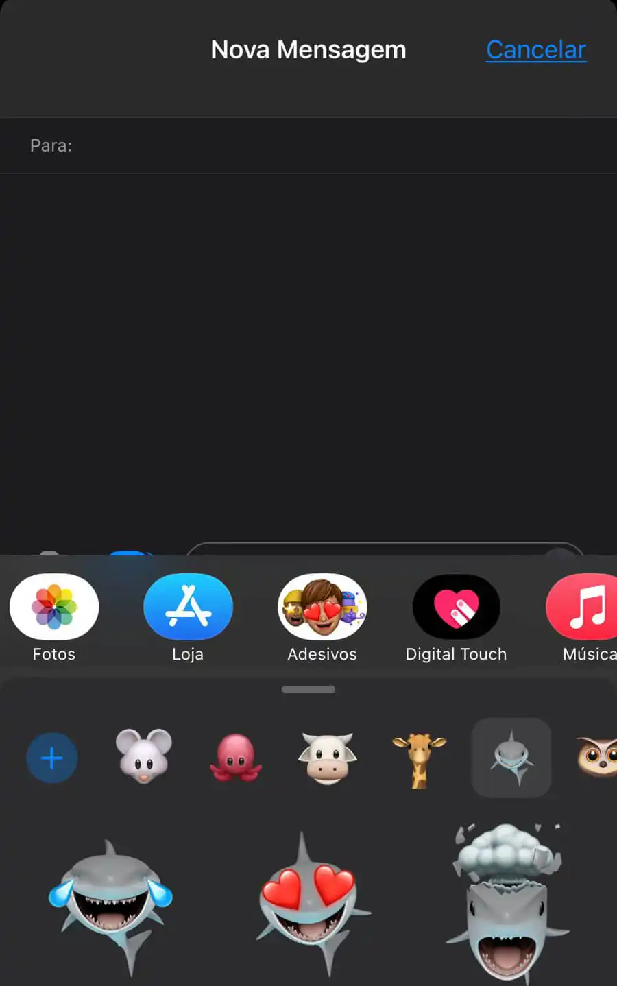 Como criar avatar pelo Memoji