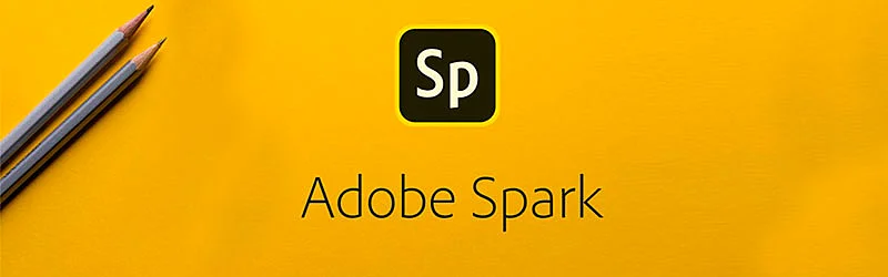 logo do criador de banner Adobe Spark