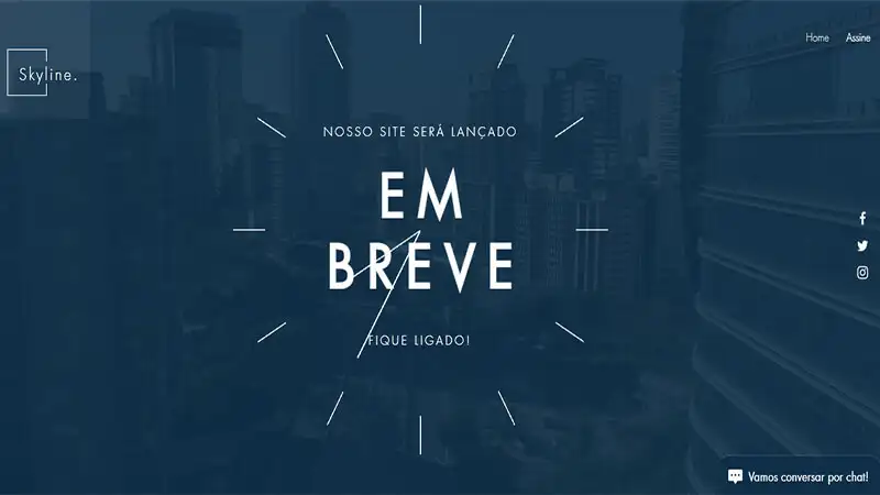 Criar landing page grátis Exemplo de landing page