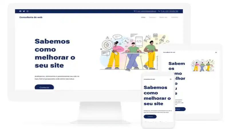 criar landing page grátis Exemplo de landing page
