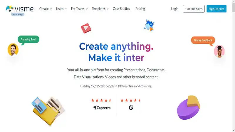 Criar logotipo online gratis com imagens Captura de tela visme