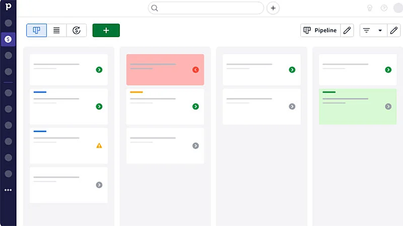 captura de tela do PipeDrive