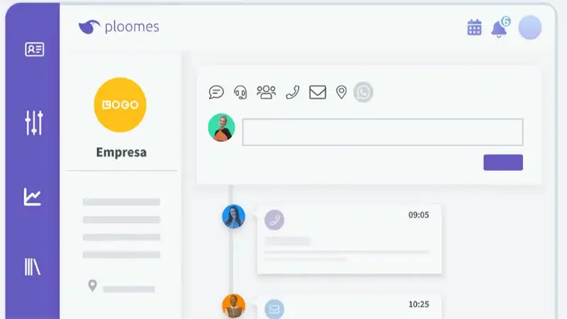 captura de tela do Ploomes
