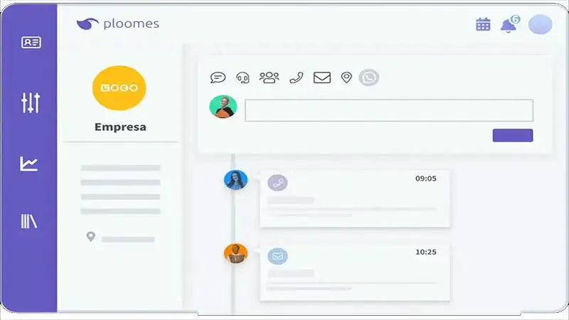 Captura de tela do Ploomes