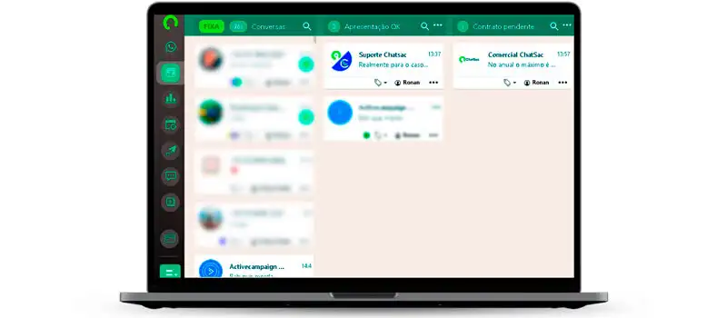 5 captura de tela do crm para whatsapp chatsac