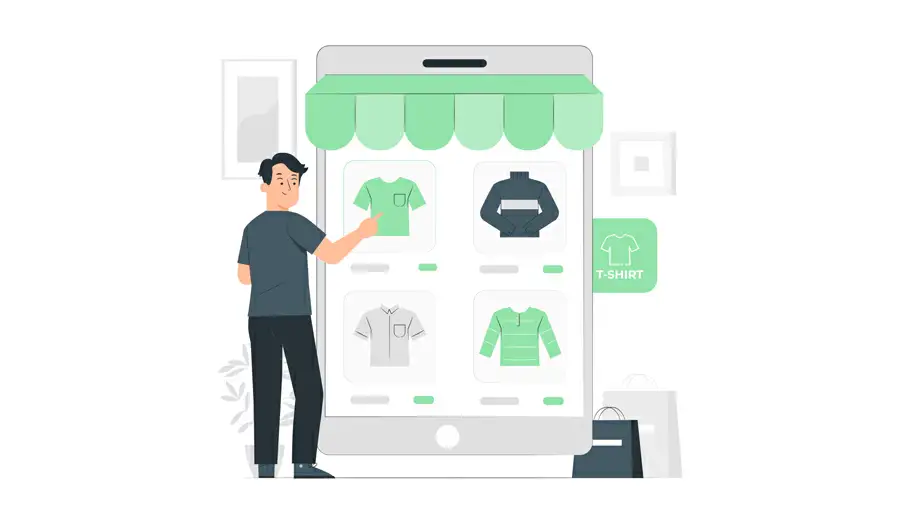 Productos en una tienda online