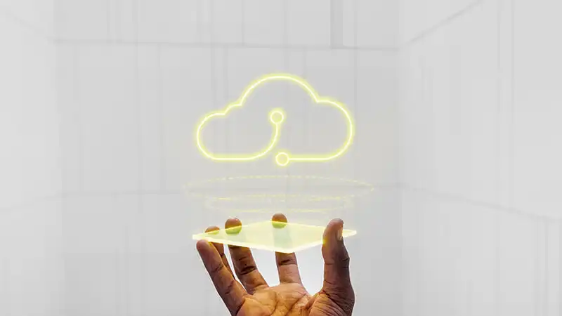 logo do aws se conectando vários elementos relacionados a banco de dados