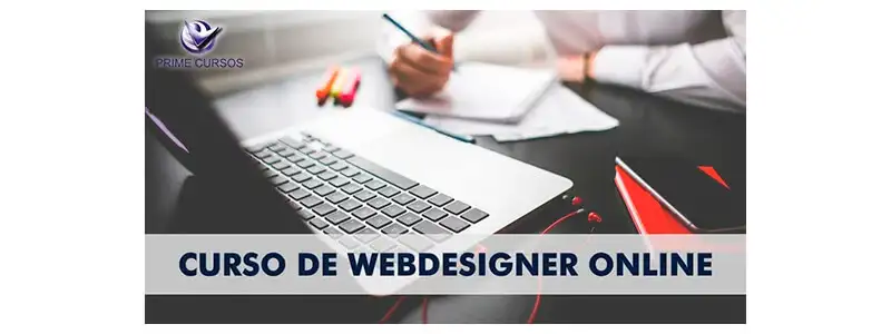 banner do curso de criação de site da prime cursos