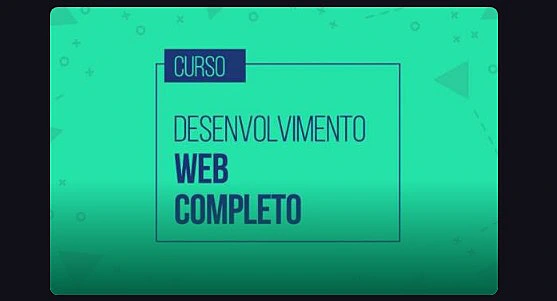 captura de tela do Curso de Desenvolvimento Web