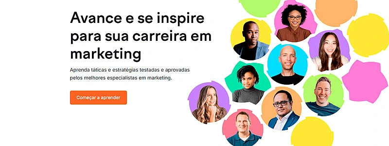 banner da plataforma de cursos de marketing digital gratuito da semrush