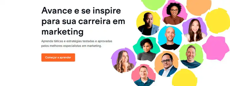 banner da plataforma de cursos de marketing digital gratuito da semrush