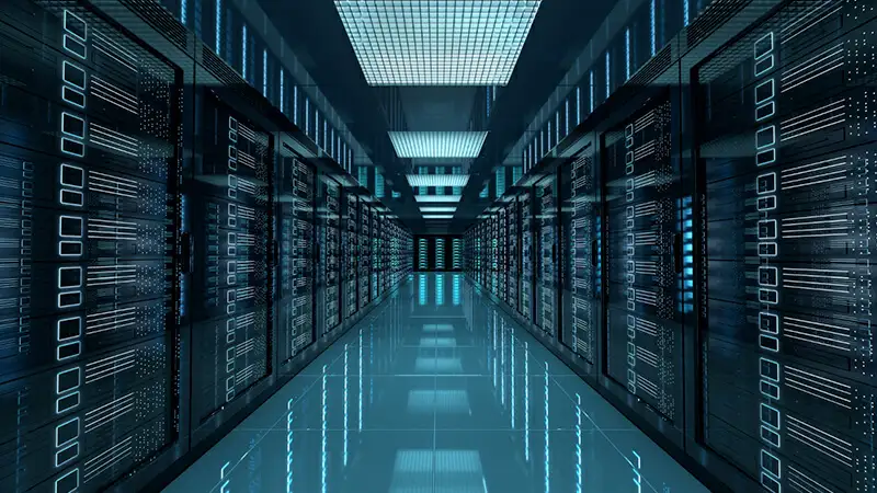 foto de um data center