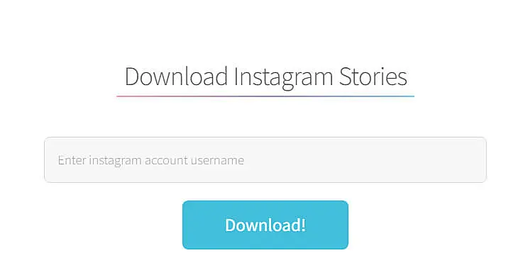 Descargar historias de Instagram en StorySaver