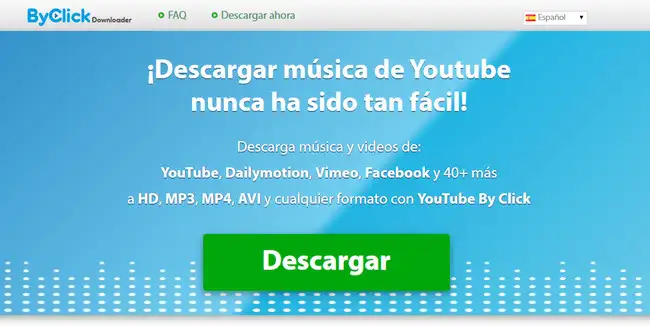 decargador de videos ByClick