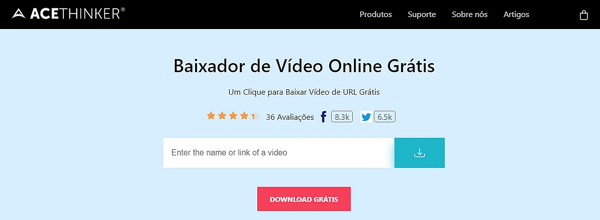 descargador de videos AceThinker