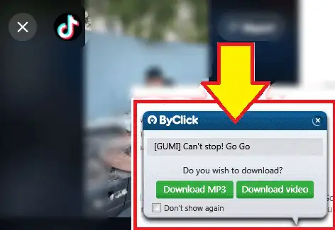Descargar videos de TikTok Descargar videos de TikTok usando ByClick Downloader