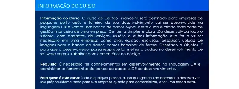 captura de tela de uma aula introdutória com texto sobre conceitos de desenvolvimento de software