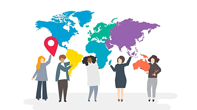 Atendimento multilíngue