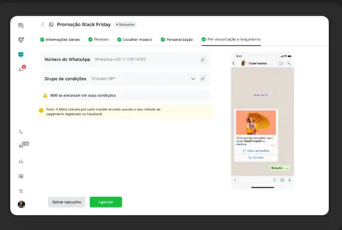 JivoChat Captura de tela do JivoChat