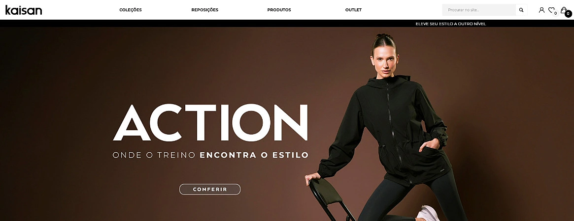 captura da pagina da Kaisan