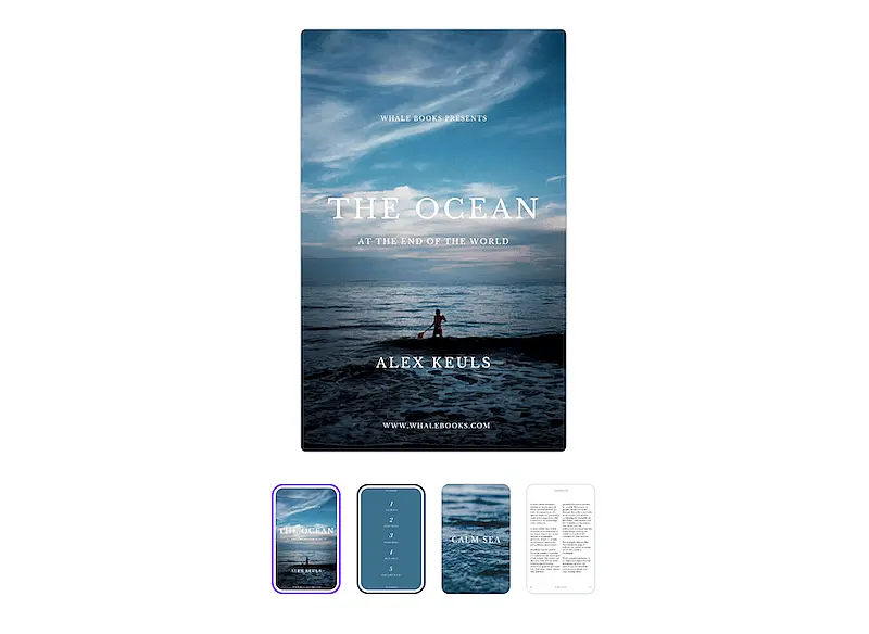 Ocean Ebook template