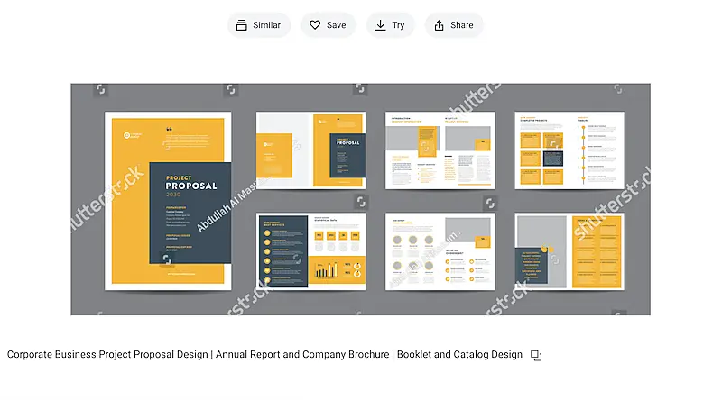 Corporate Business Project template