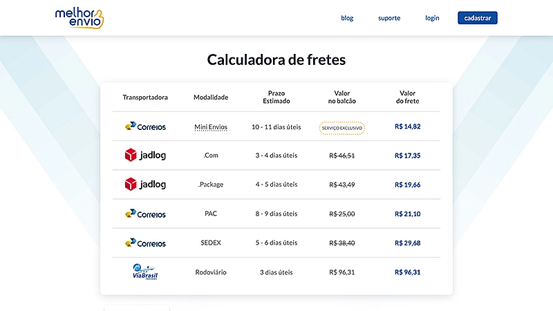 Melhor Envio