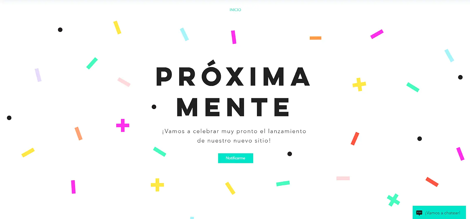Ejemplo de Landing Page de lanzamiento