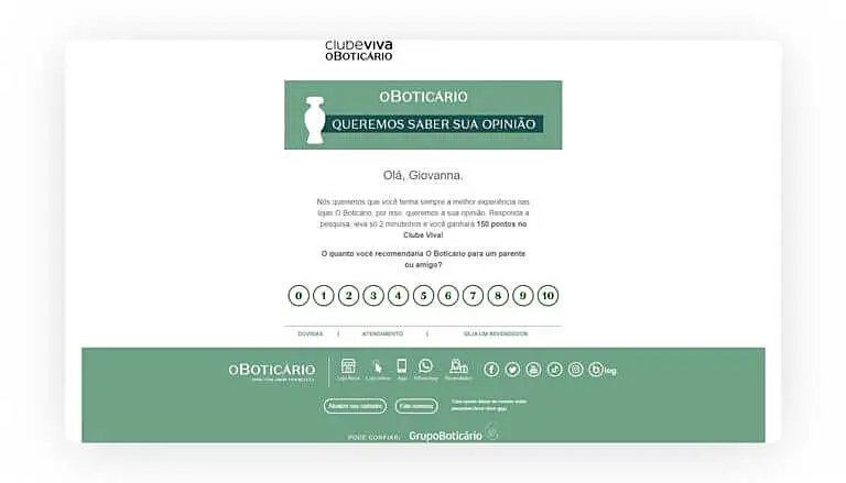 email marketing exemplos boticario