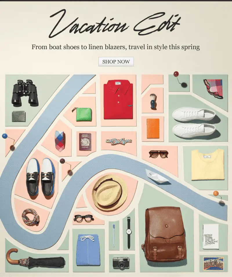 31 exemplo de email marketing mr porter