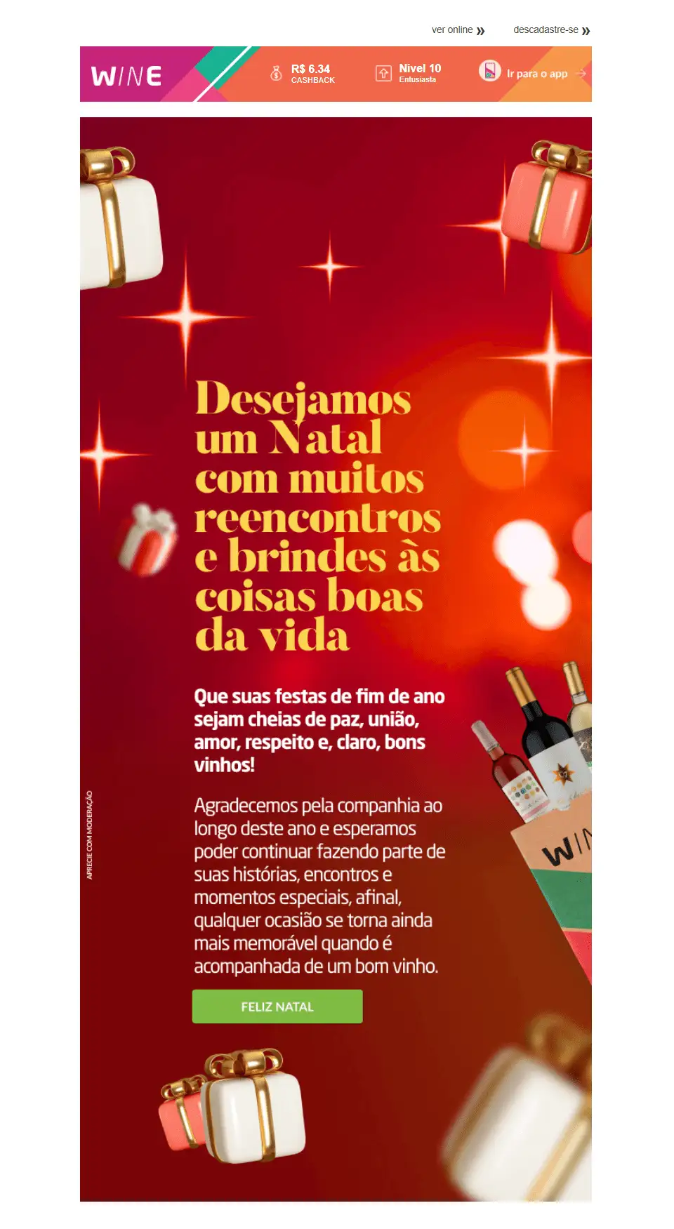 44 exemplo de email marketing wine