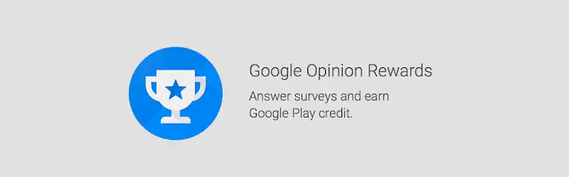 Google Opinion Rewards banner
