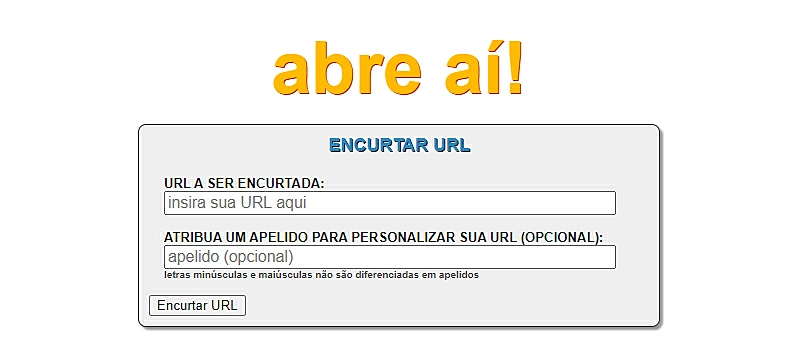 Encurtador de link Abre.ai
