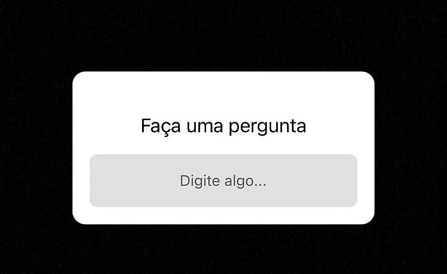 Print de Instagram