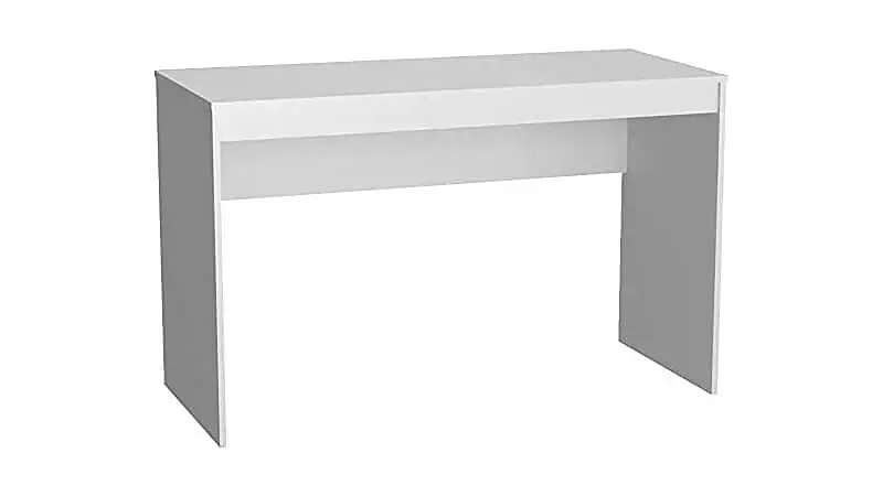 imagem de uma escrivaninha da Nova Mobile na cor branca