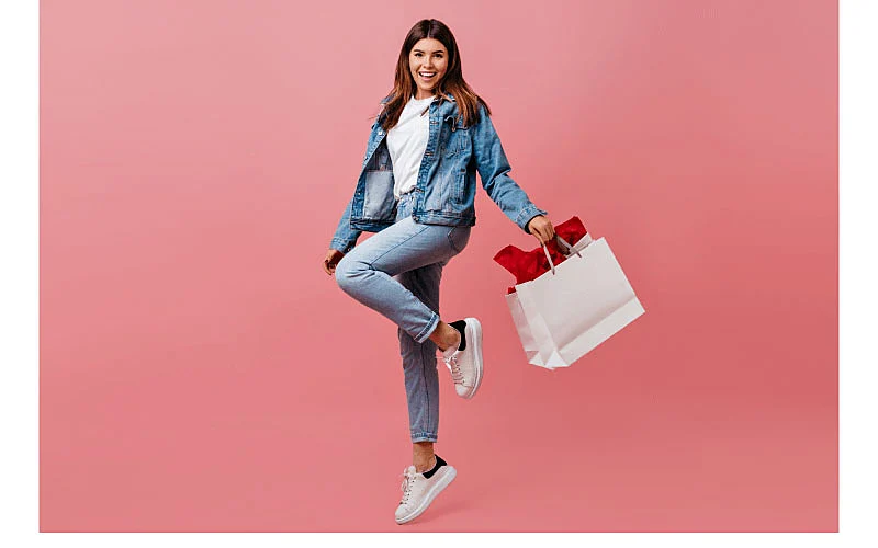 Representación de consumidor con buena experiencia de cliente