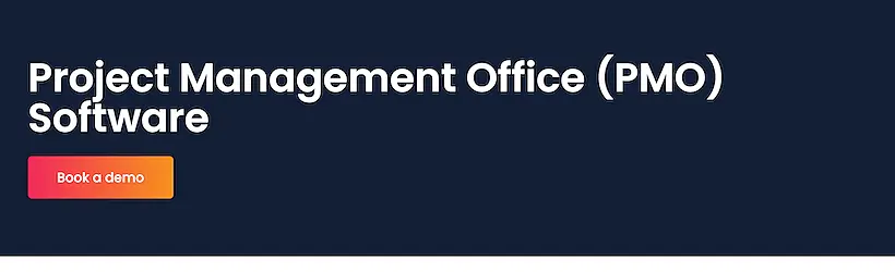 Project management office software banner