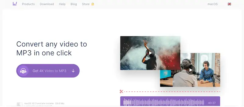 Extract audio from video 4K Video Downloader 4K Video Downloader page