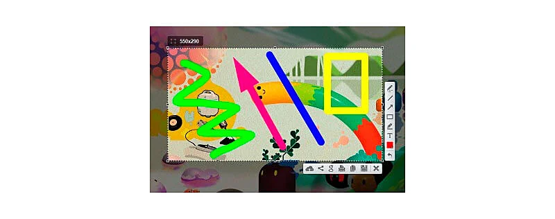 captura de tela da ferramenta de captura de tela lightshot