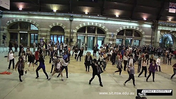 Flash mob em Sydney