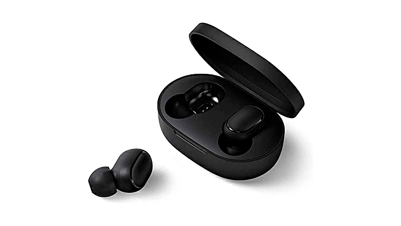 imagem de um par de fones de ouvido Redmi AirDots 2 dentro do case