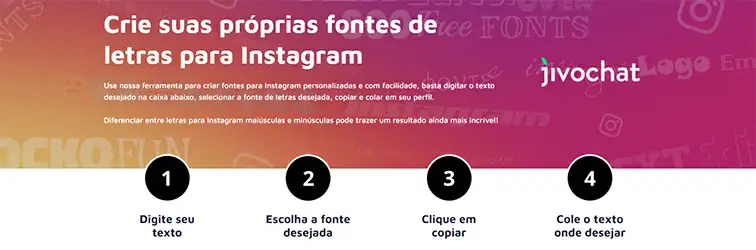 Como criar fontes de letras personalizadas para Instagram