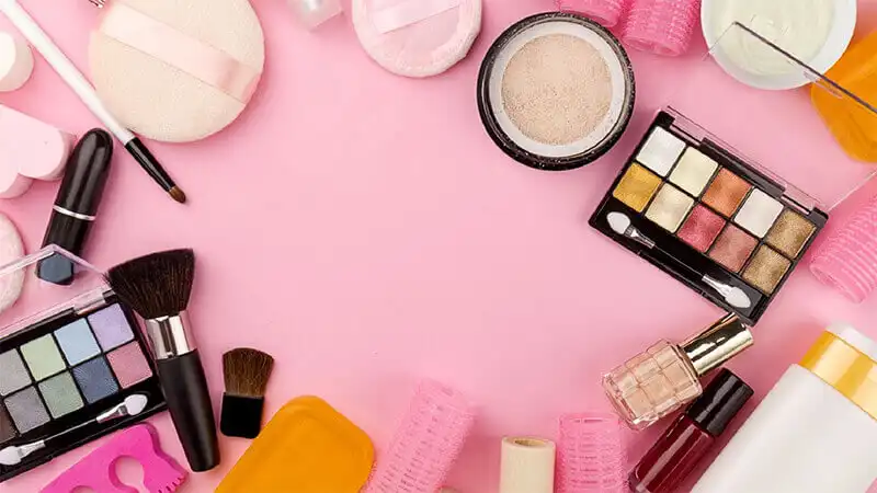 Fornecedores de maquiagem Foto de itens de maquiagem
