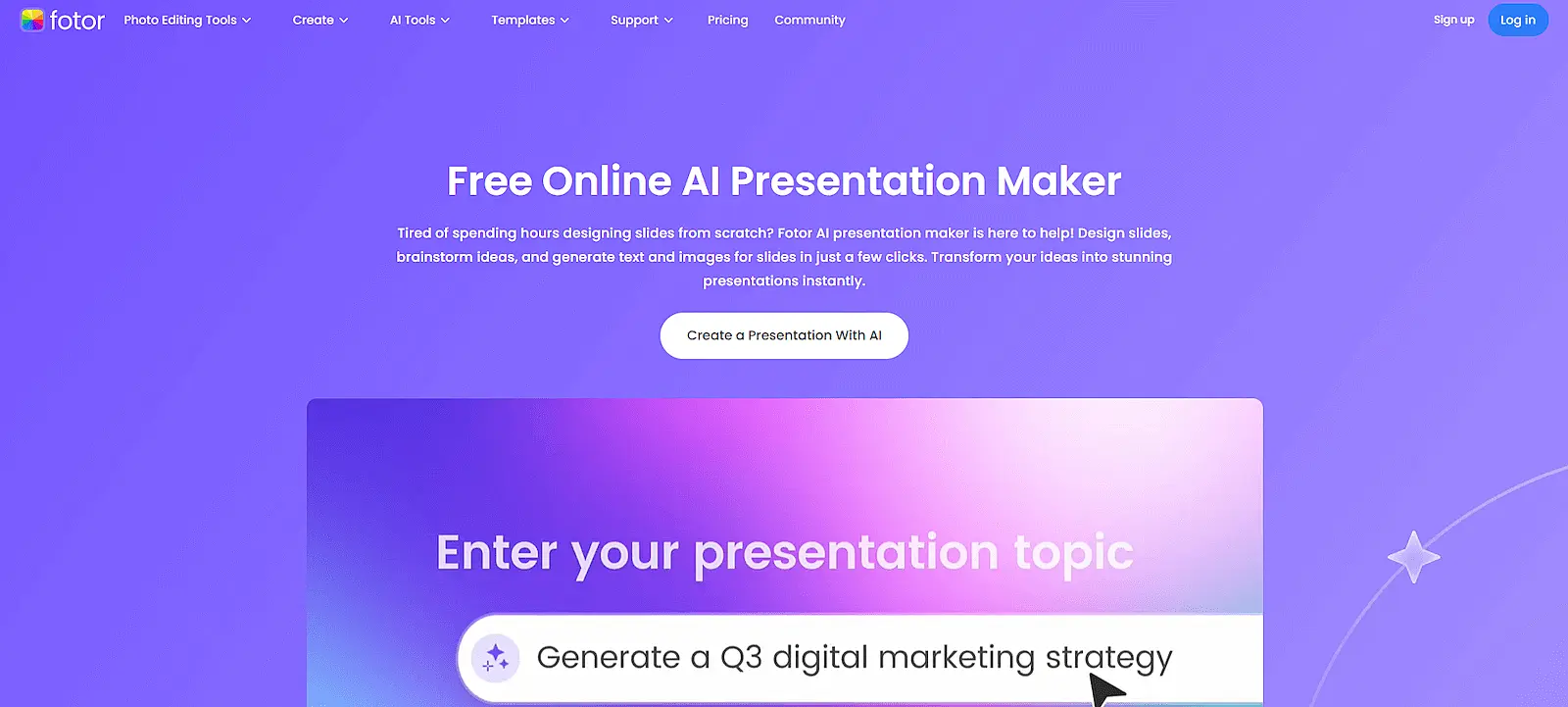 fotor-ai-presentation-maker