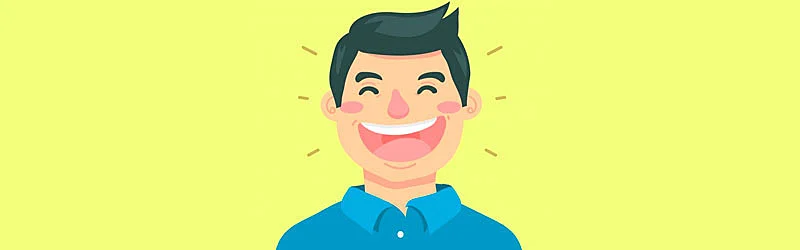 Persona sonriendo
