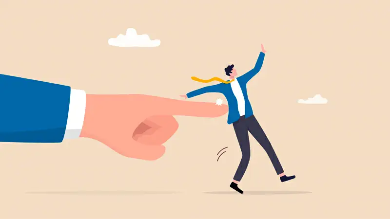 Ilustração de um homem correndo