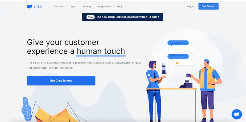 Crisp website