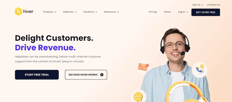 Hiver website